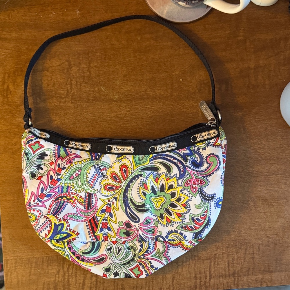 LeSportsac Y2K Colorful Paisley Shoulder Bag